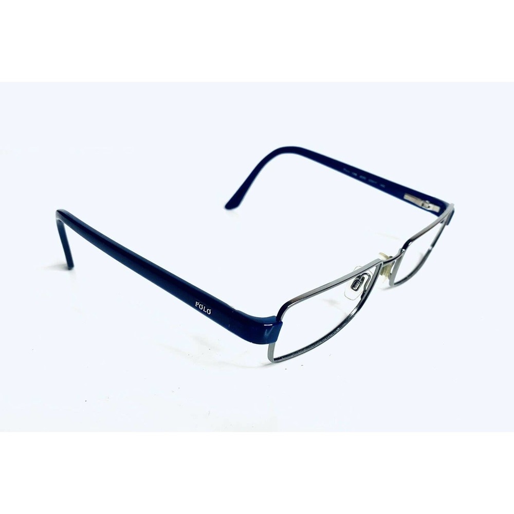 Polo Ralph Lauren Silver Rectangular Frame Glasses - image 4